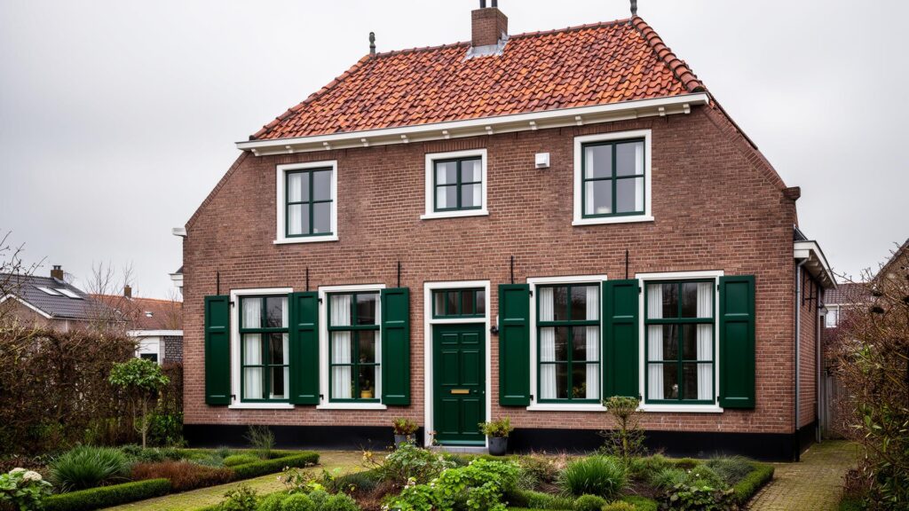 Vrijstaande woning na afgerond buitenschilderwerk
