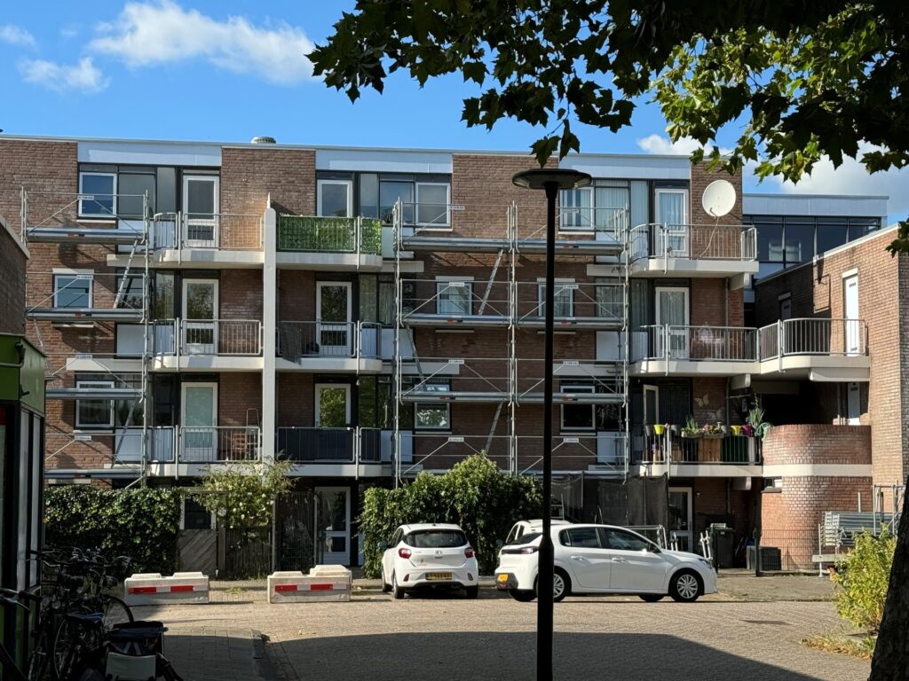 Renovatie van appartementencomplex Melkkelder in Drachten