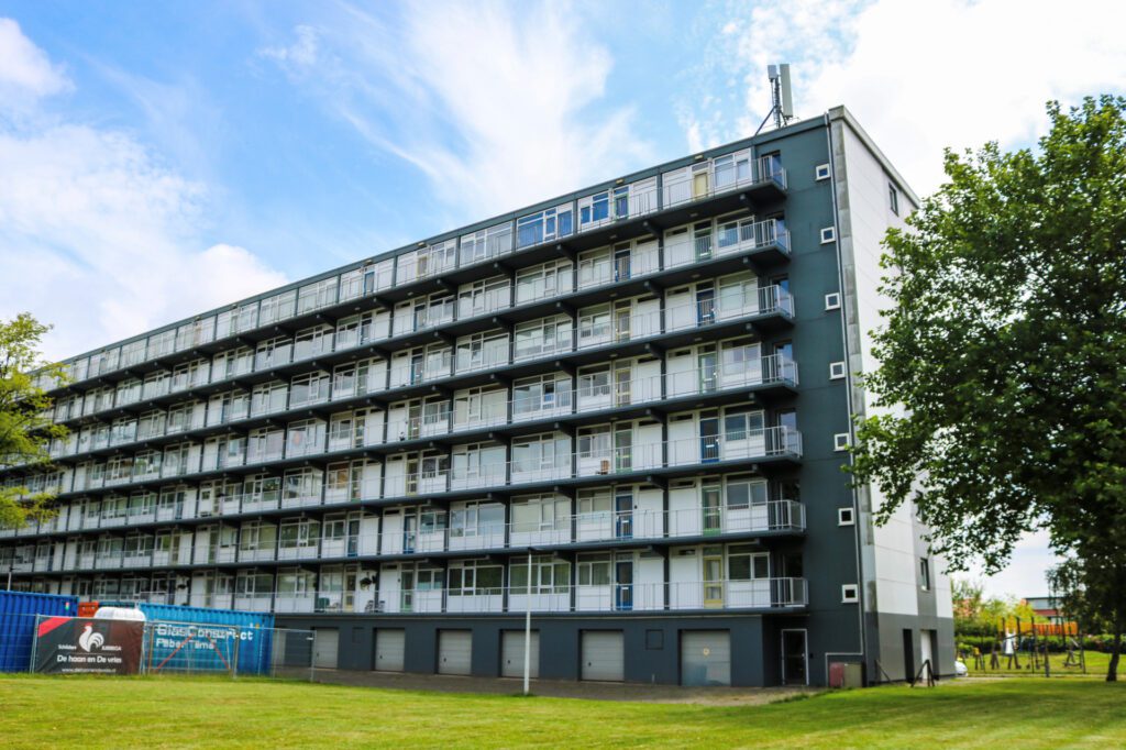 Renovatie van appartementencomplex in Drachten